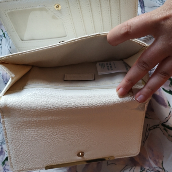 NWT Cream and Gold cutout wallet - Call it Spring - Picture 3 of 4